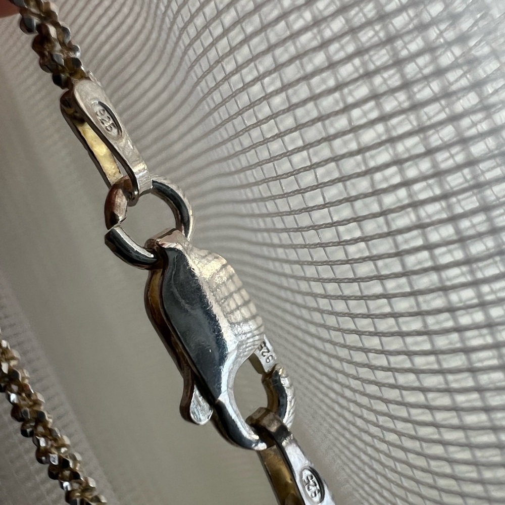 Solid 925 Sterling Silver Rhinestone Zebra Pendan… - image 6